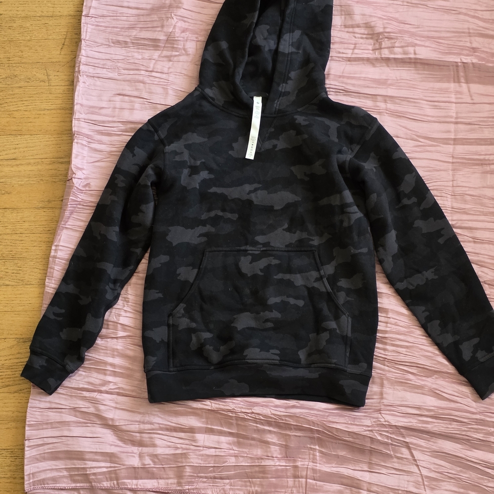 lululemon athletica Black & Charcoal Camo Hoodie